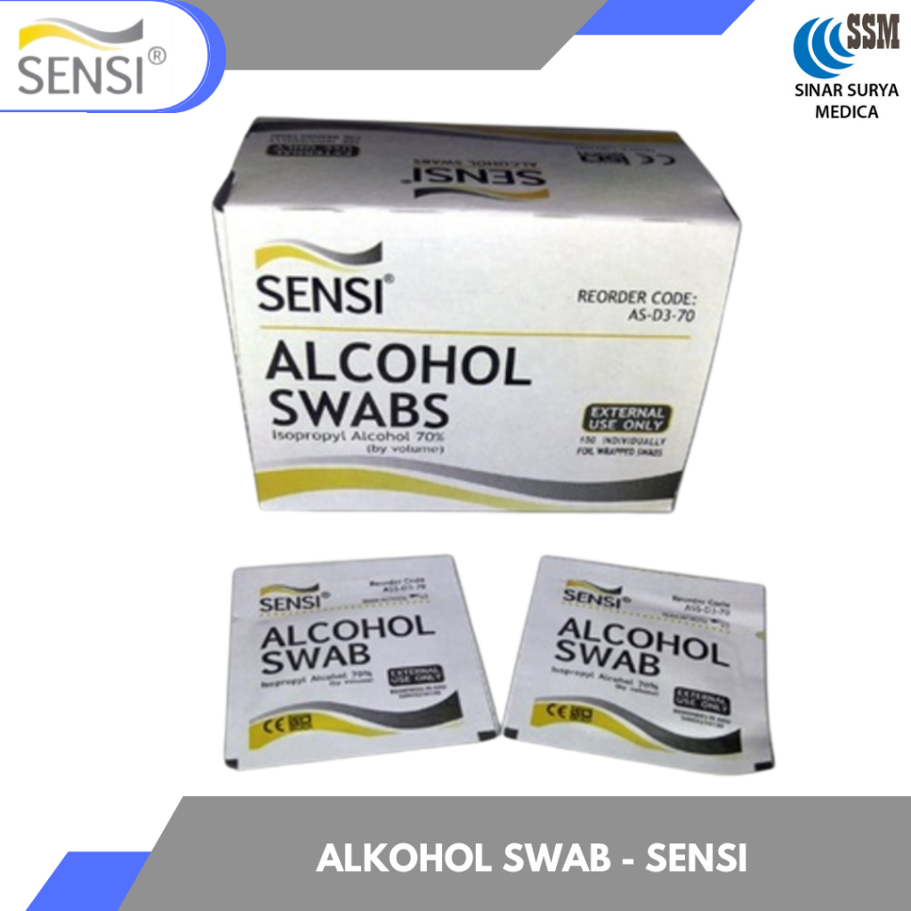 Jual Alkohol Swab Sensi Sensi Alkohol Swab Shopee Indonesia