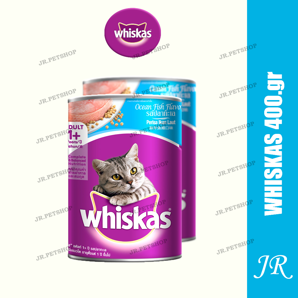 Jual Whiskas Makanan Kucing Basah Kaleng 400 gr Shopee Indonesia