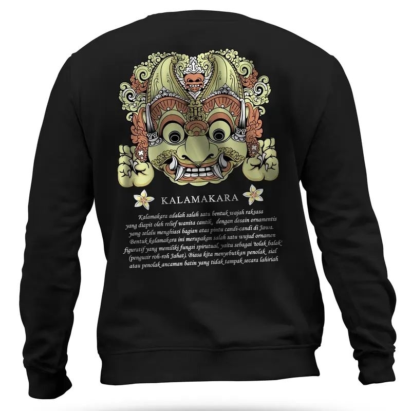 Jual Paramesti Kaos Jawa Sweater Wayang Kalamakara Shopee Indonesia