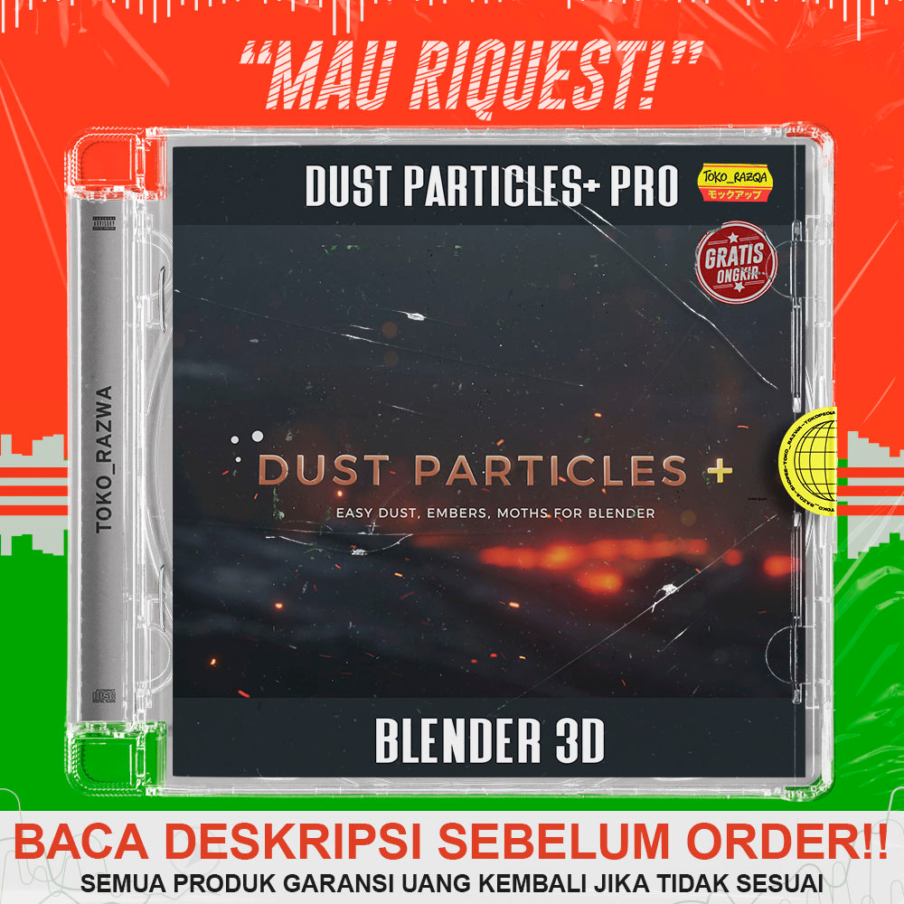 Jual 3D Blender - Dust Particles+ Pro v1.2 - 120825 | Shopee Indonesia