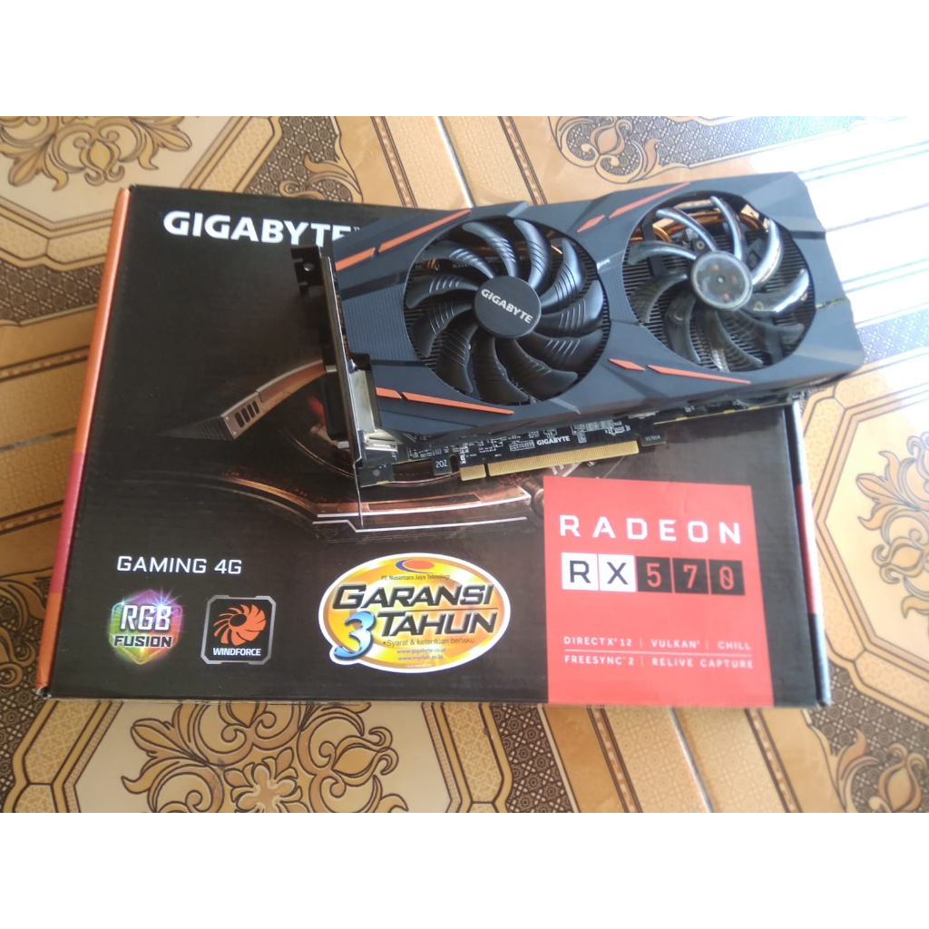 Gaming Rx 570 Rgb Fusion Rx 570 4g Aorus Gigabyte Aorus Rx Flash