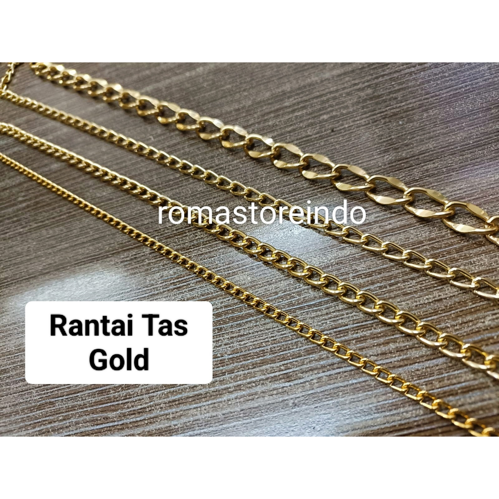 Jual Rantai Tas / Tali Tas #1424 Diameter 1x1,5 CM (Harga/ Bungkus ...