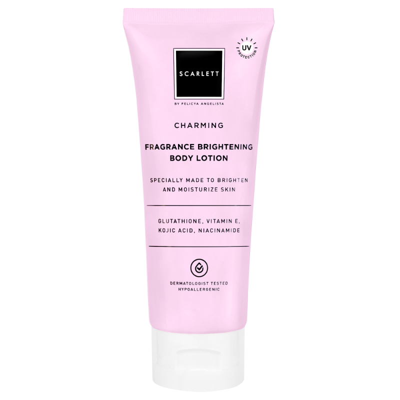 Jual SCARLETT CHARMING BRIGHTENING BODY LOTION TUBE 180 ML Shopee Indonesia