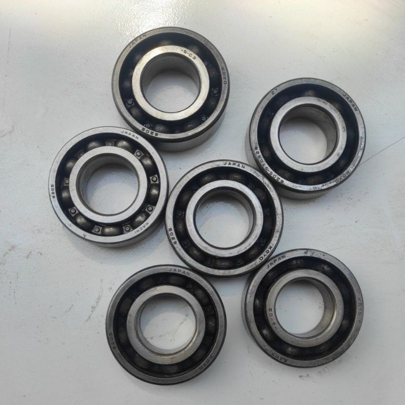 Jual Laher bearing bering 6205 bekas kruk as motor klaker bahan as roda ...