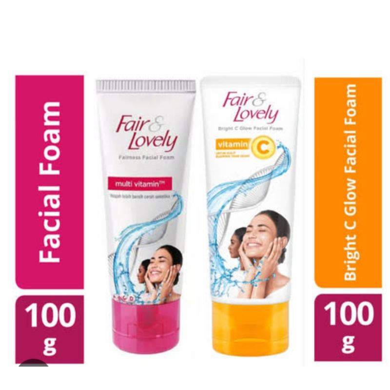 Jual Fair & Lovely Facial Foam 100ml Shopee Indonesia