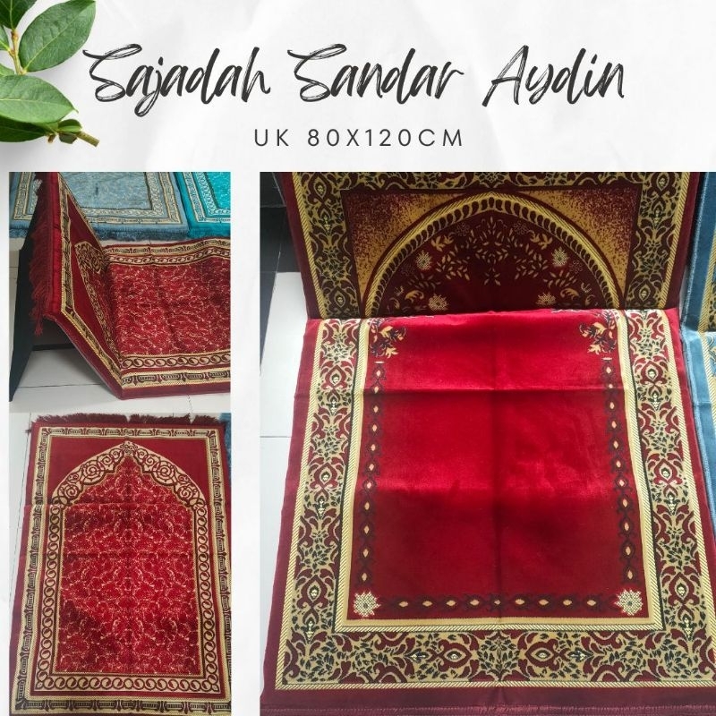 Jual Sajadah Sandar Aydin /Sajadah Aydin/Sajadah Premium/Sajadah Busa