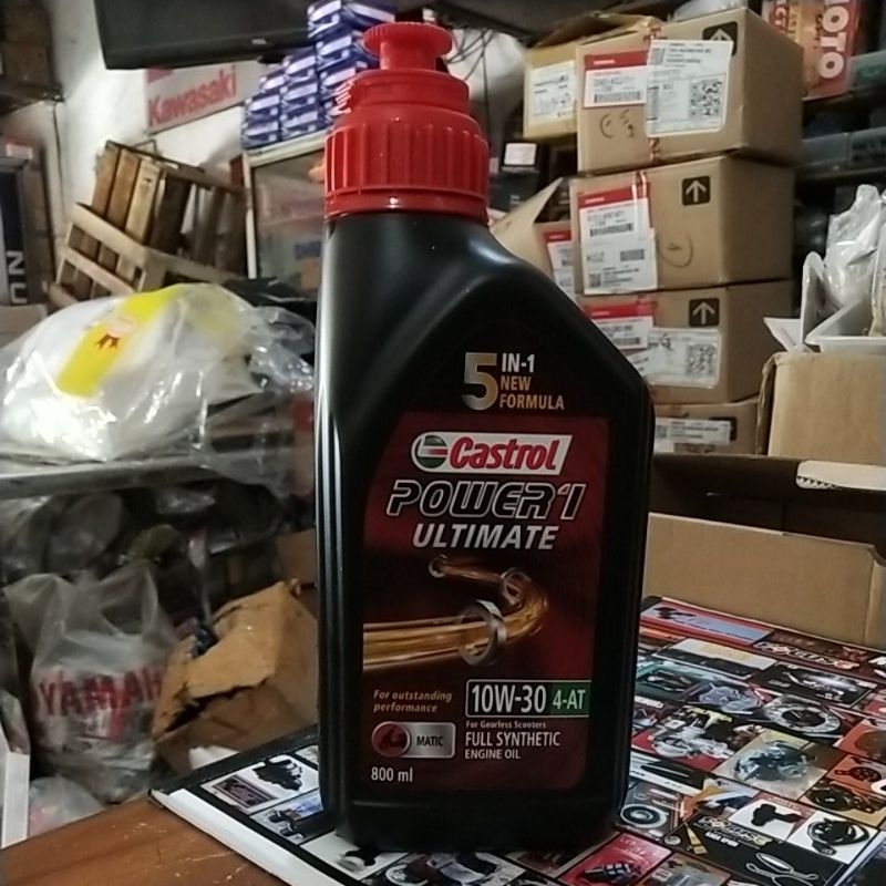 Jual Castrol Power1 ULTIMATE MATIC 10W/30 800mL | Shopee Indonesia