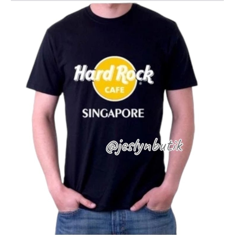 Jual Start KAOS HARDROCK SINGAPORE PREMIUM T SHIRT KAOS PRIA