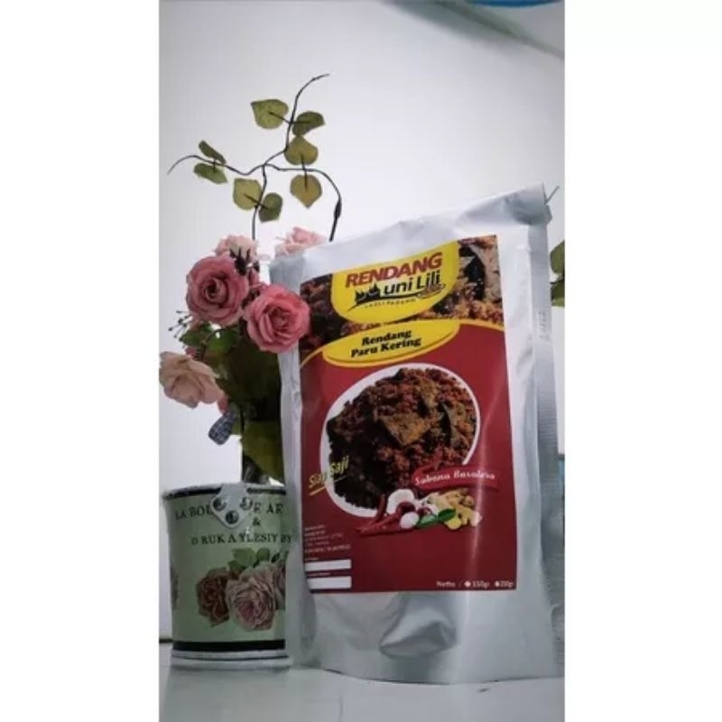 Jual Rendang Paru Kering Crispy By Rendang Uni Lili Shopee Indonesia 