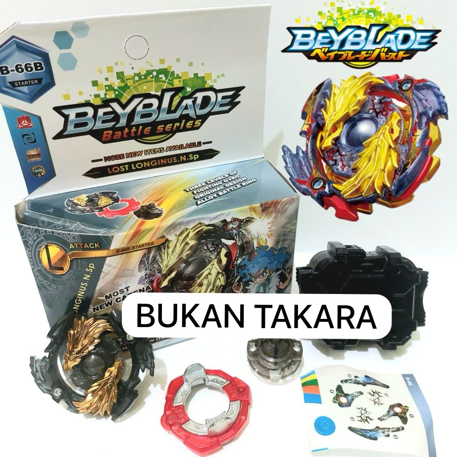 Jual Beyblade Burst Lost Longinus Gold Beyblade Burst New HADIAH ULANG ...