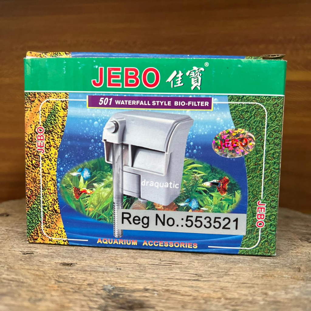 Jual jebo 501 hang on filter aquarium aquascape filter gantung