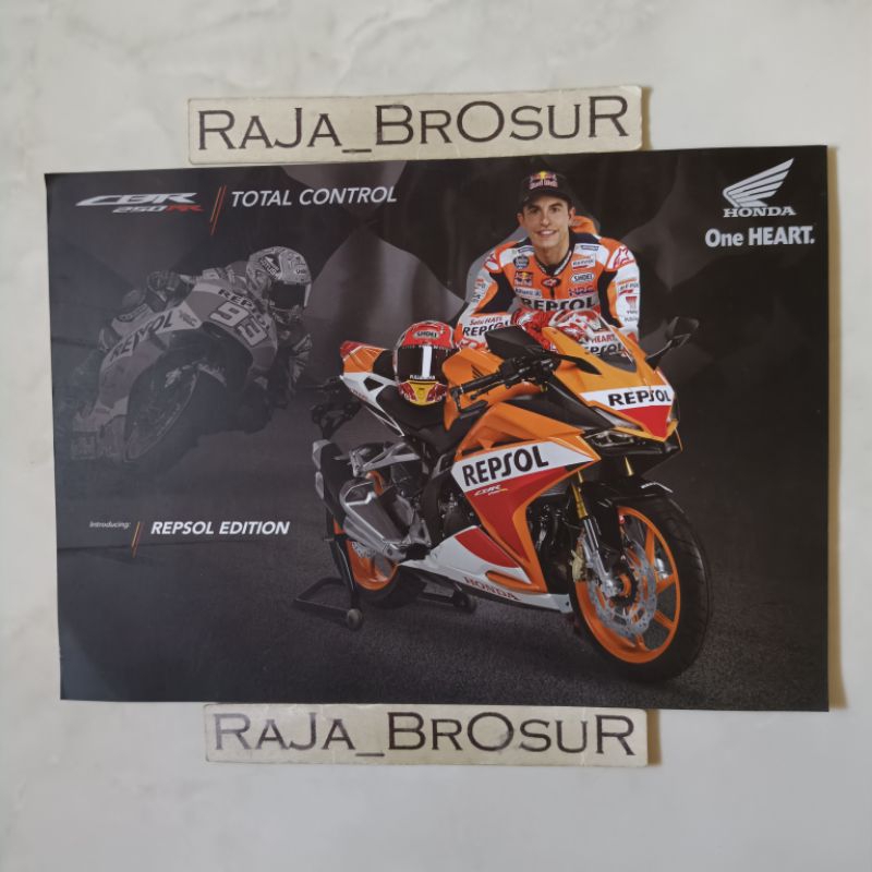 Jual Poster brosur katalog flyer Honda CBR250R/CBR 250R/CBR 250 R Marc ...