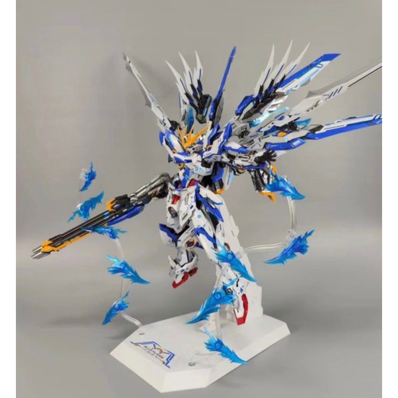 ガンプラ完成品　ToyBase ZZA BLUEFLAME プラモデル完成品 Amazon | [ToyBase] ZZA MODEL 1/100 BLUE FLAME 藍焔 青炎 CH