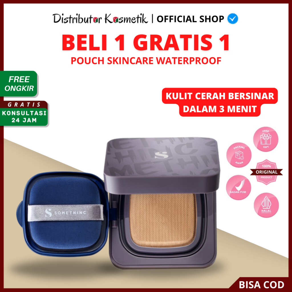 Jual [ FREE GIFT ] SOMETHINC Copy Paste Breathable Mesh Cushion SPF 33 ...