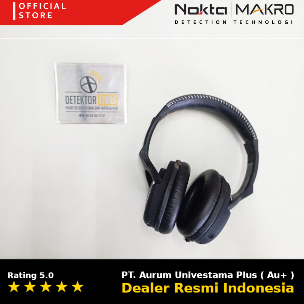 Jual Nokta Makro 2.4 GHz Wireless Headphones Green Edition (Second