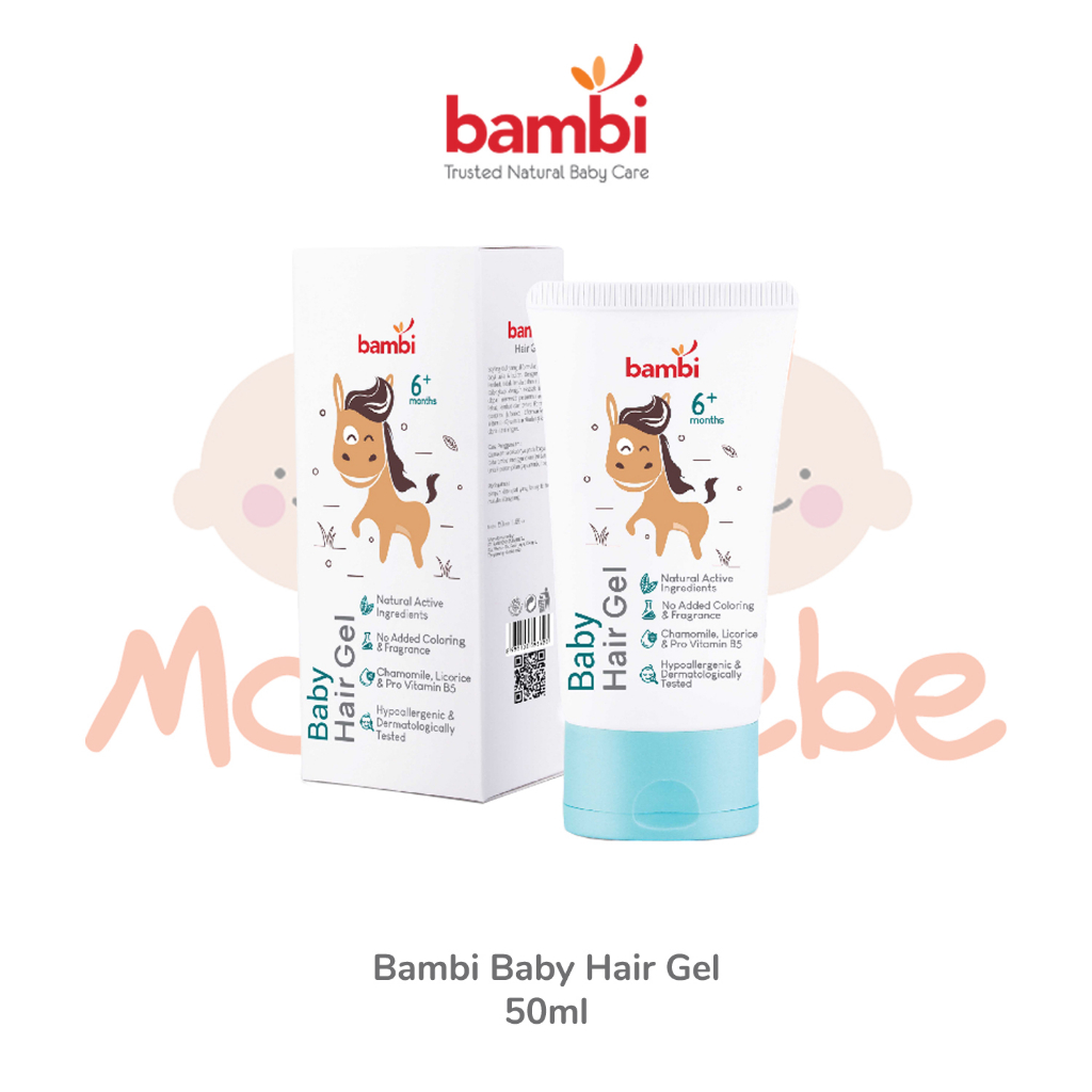 Jual Bambi Baby Hair Gel Styling Rambut Bayi Dan Anak 50ml | Shopee ...