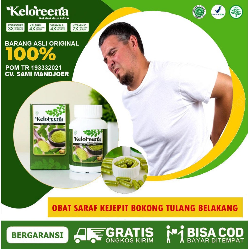 Jual Obat Untuk Penyakit Saraf, Saraf Terjepit, Saraf Kejepit Bokong