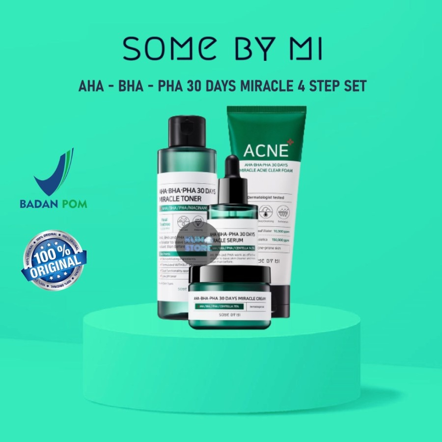 Jual SOME BY MI AHA BHA PHA 30 DAYS MIRACLE SET | Shopee Indonesia