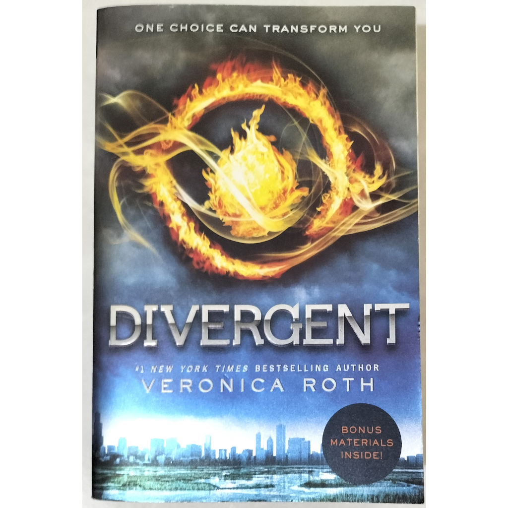 Jual Novel Divergent - Veronica Roth Seri Pertama Divergent Bekas ...