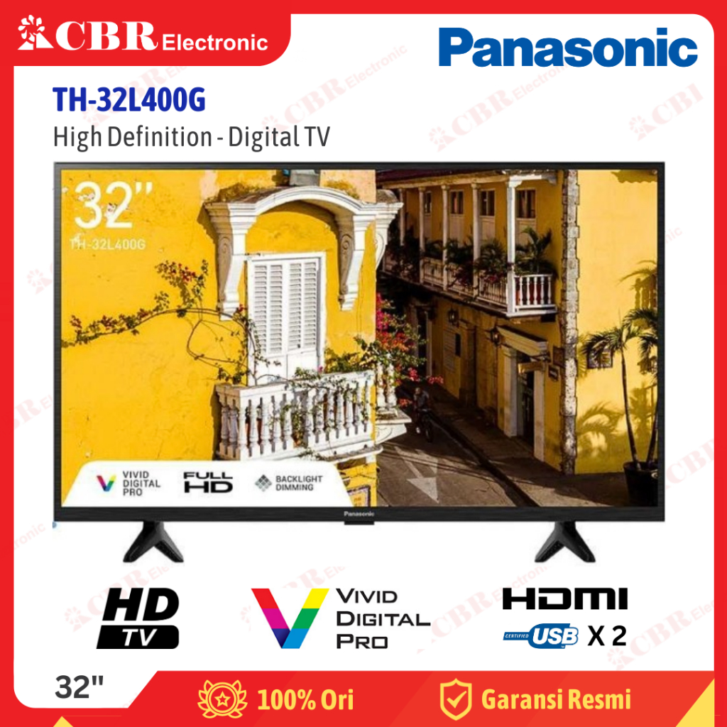 Jual TV Panasonic 32 Inch LED 32L400G (HDDigital TV) Shopee Indonesia