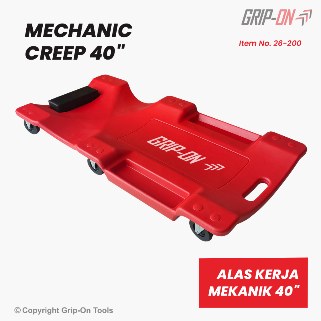 Jual Grip On Mechanic Creeper Inch Alas Kerja Mekanik Alas Periksa