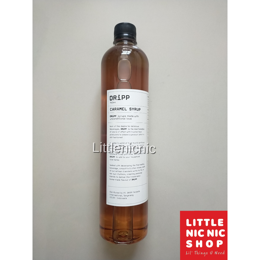 Jual Dripp Caramel Flavoured syrup sirup rasa minuman cafe Shopee Indonesia