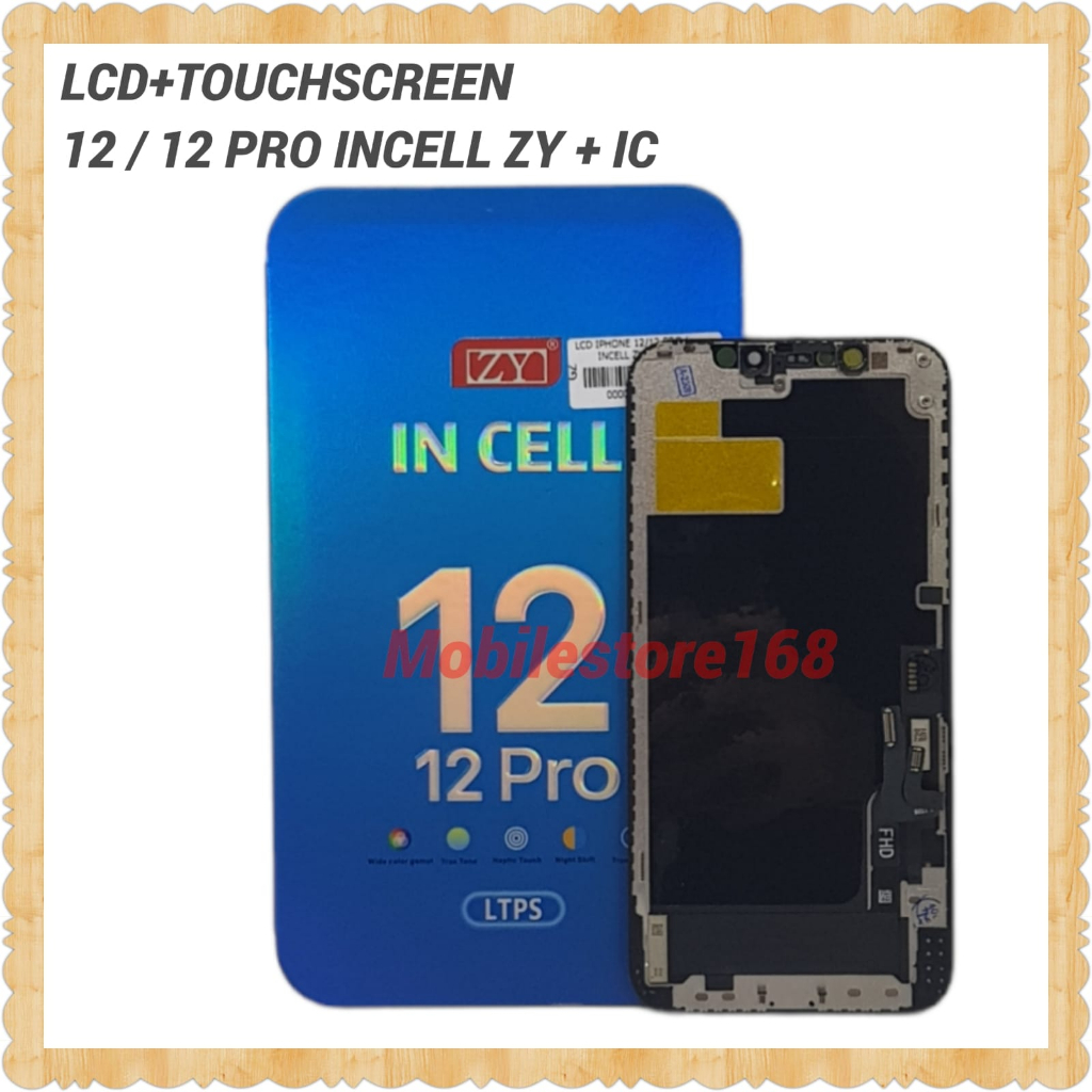 Jual LCD + TOUCHSCREEN 12 / 12 PRO PLUS IC ORIGINAL INCELL ( ZY ) BISA ...
