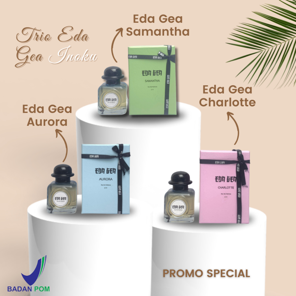 Jual PAKET PARFUM BUNDLING 3 VARIAN | EDA GEA By INOKU | HALAL BPOM ...