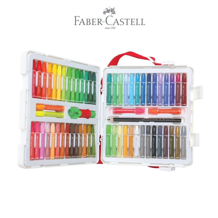 Jual Faber Castell Hexagonal Oil Pastel 60 Warna 120100 | Shopee Indonesia