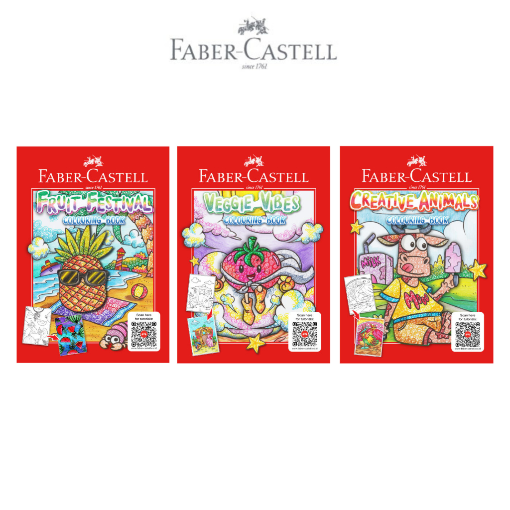 Jual Faber Castell Colouring Book Buku Mewarnai Kreatif 10402 | Shopee ...