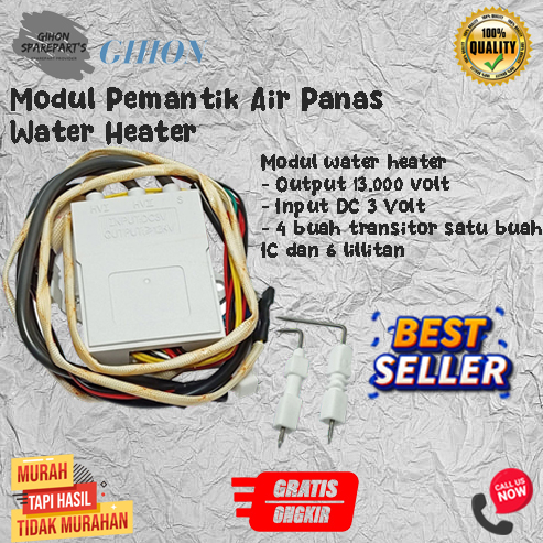 Jual Modul Pemantik Pemanas Air Gas Water Heater Pulse Ignition Wasser Shopee Indonesia