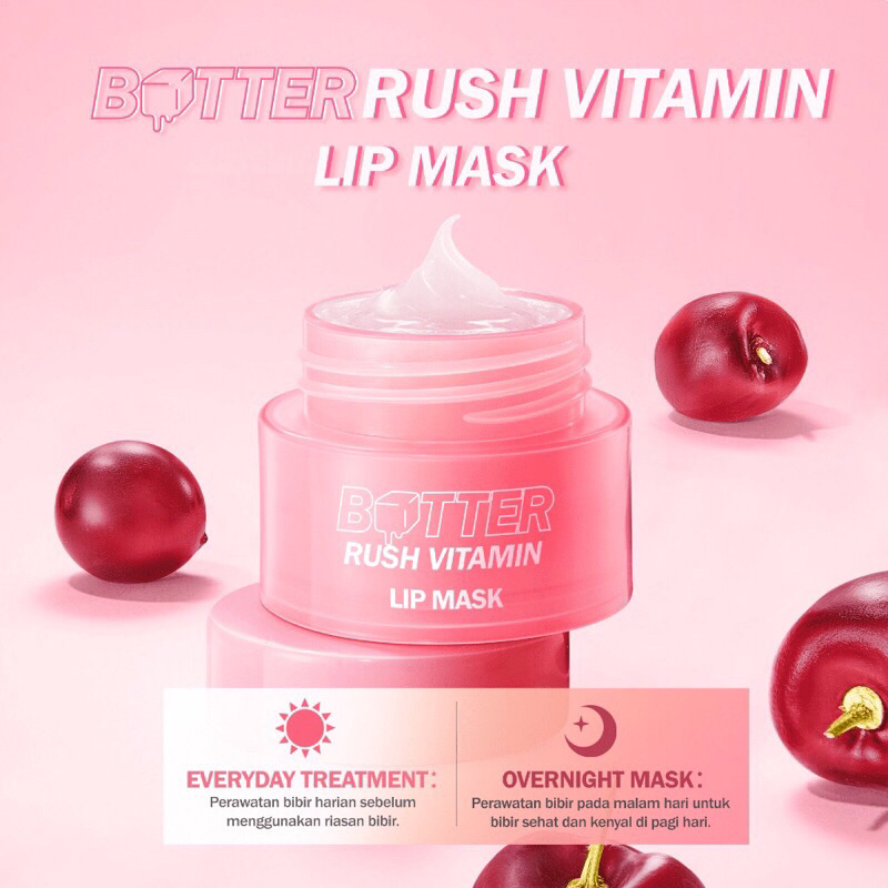 Jual BNB Barenbliss Butter Rush Vitamin Lip Mask Moisturizing Lip Balm ...