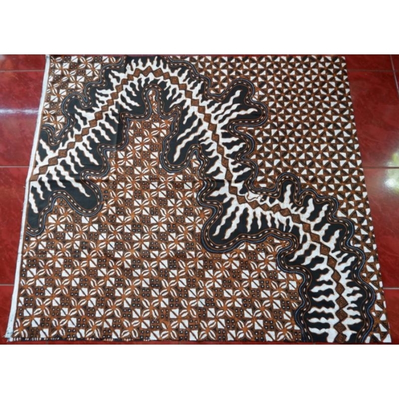 Jual Batik Full Tulis Soga Jogjan Motif Kontemporer Katun Prima Halus