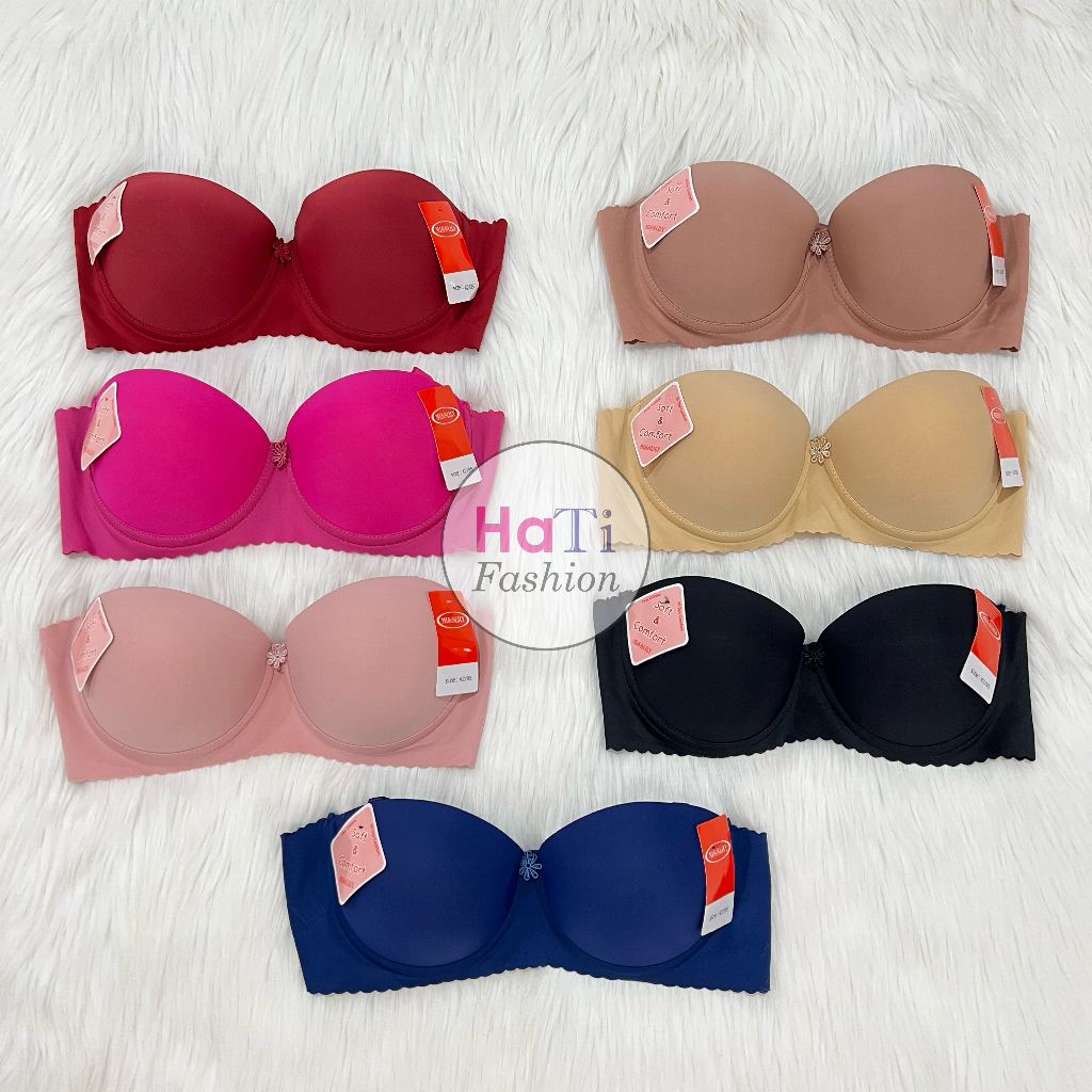 MU WOMEN COMFORT DAILY C-CUP COTTON BRA / BRA DEWASA A5/BAJU DALAM