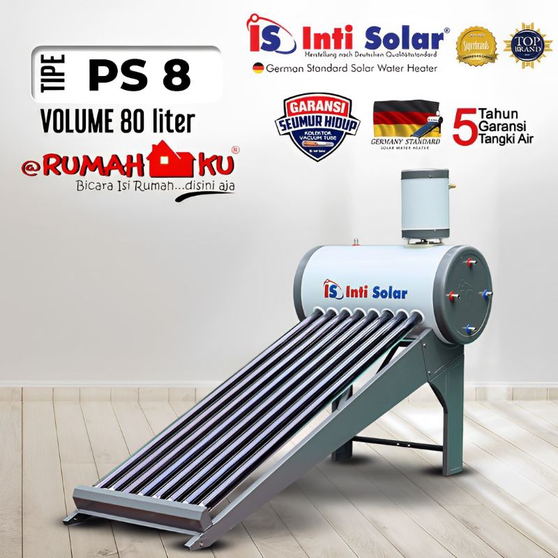 Jual Inti Solar Ps Intisolar Ps Water Heater Pemanas Air Tenaga Matahari Liter Shopee