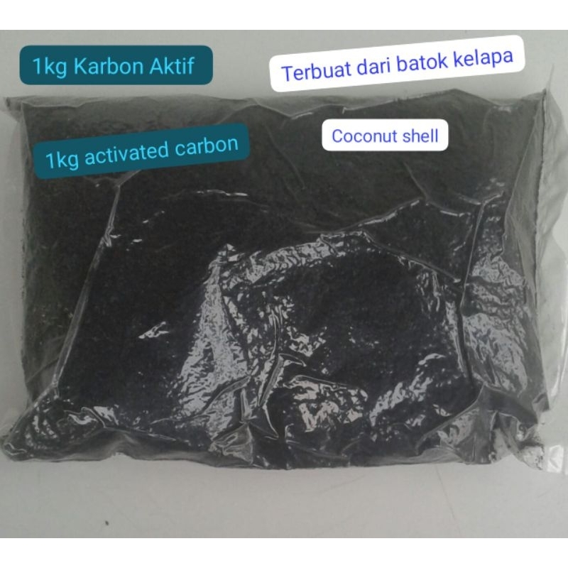 Jual Karbon Aktif 1kg Batok Kelapa Shopee Indonesia