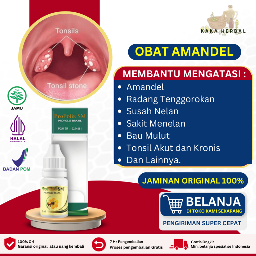 Jual Kaka Herbal - Obat Herbal Amandel Bengkak Meradang, Obat ...