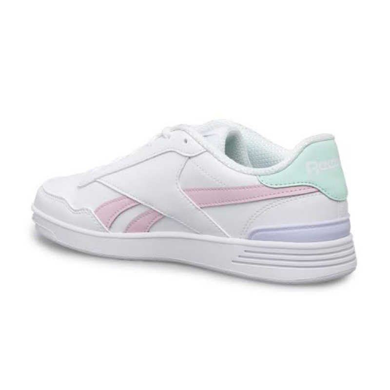 Jual Sepatu Sneakers Wanita Reebok Court Advance Clip White and Pink ...