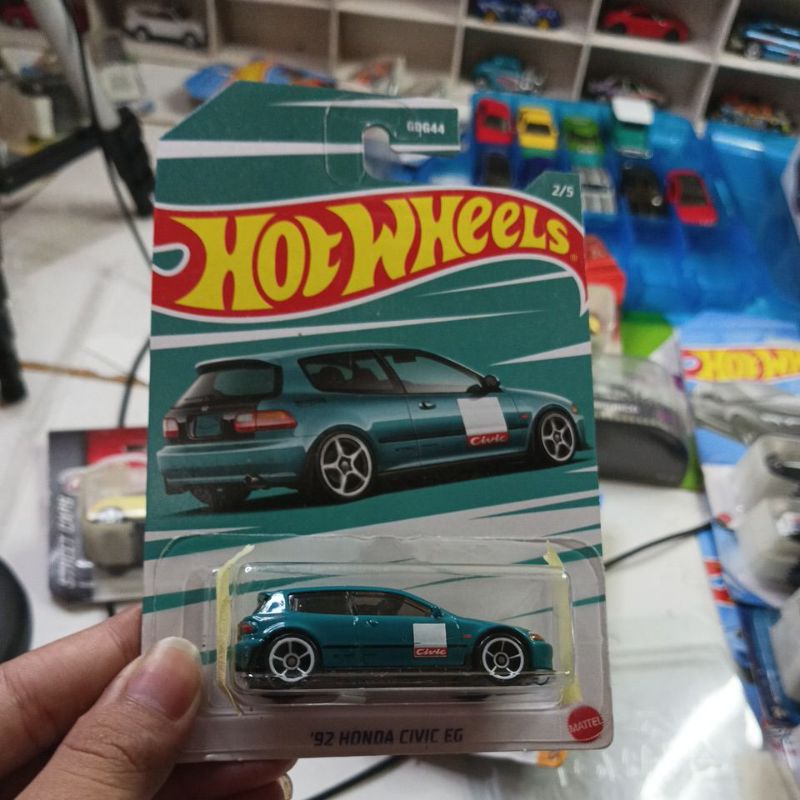 Jual hot wheels '92 honda civic eg ijo honda anniversary | Shopee Indonesia