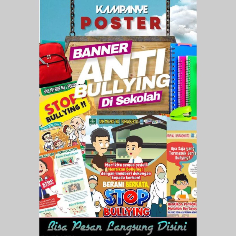 Jual Poster Ukuran A3 Dan Banner Anti Bullying Shopee Indonesia