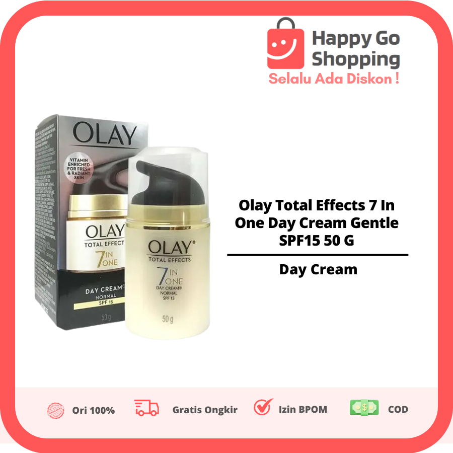 Jual Olay Total Effects 7 In One Day Cream Gentle Spf15 50 G Shopee Indonesia 8429