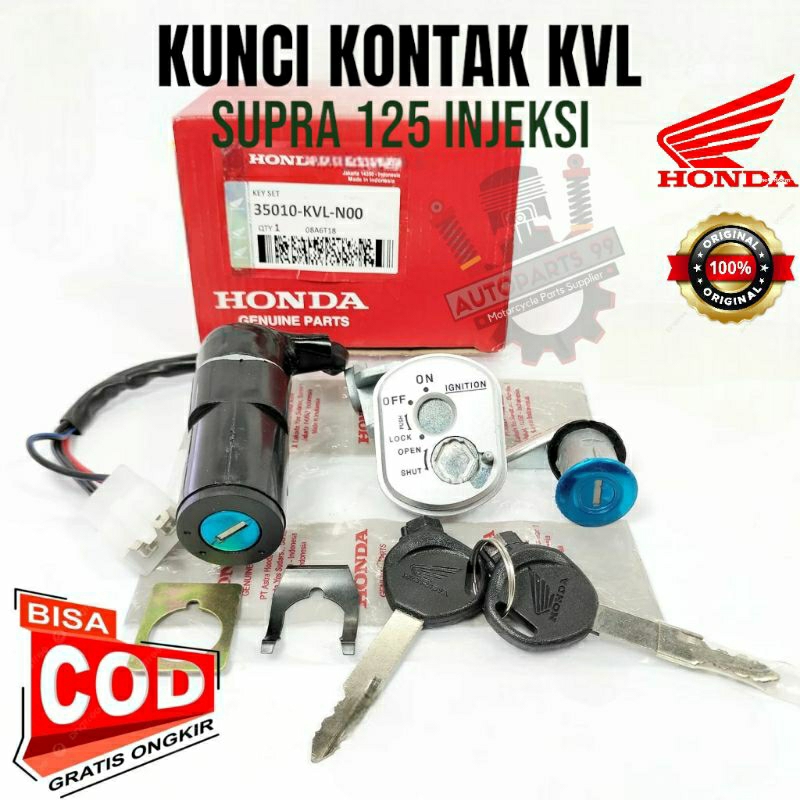 Jual Kunci Kontak Supra Injeksi Honda Original Kunci Kontak Kvl