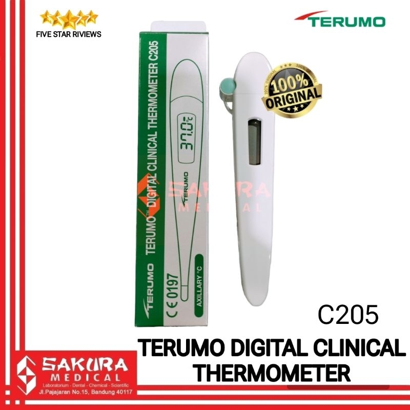 Jual Terumo digital thermometer axilarry C205 Shopee Indonesia