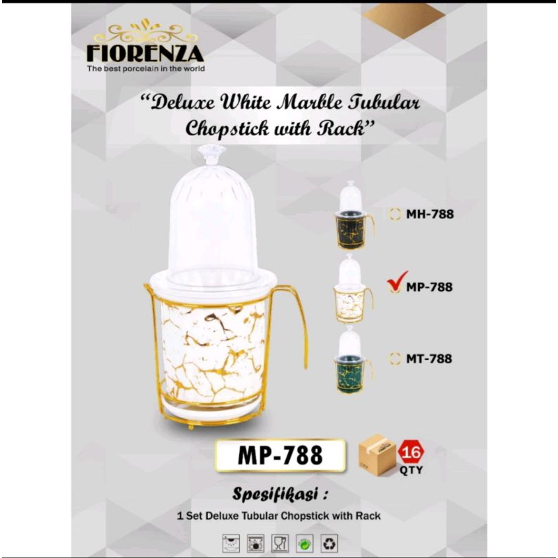 Jual Tempat Sendok dan Garpu Keramik Tutup + Rack Marble Fiorenza ...
