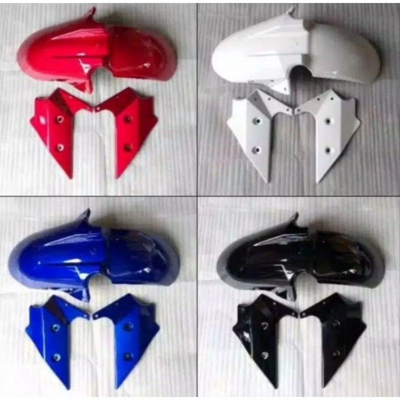 Jual SPAKBOR DEPAN NINJA 250 FI TRANSFORMER VIXION R15 + BAUT UNIVERSAL