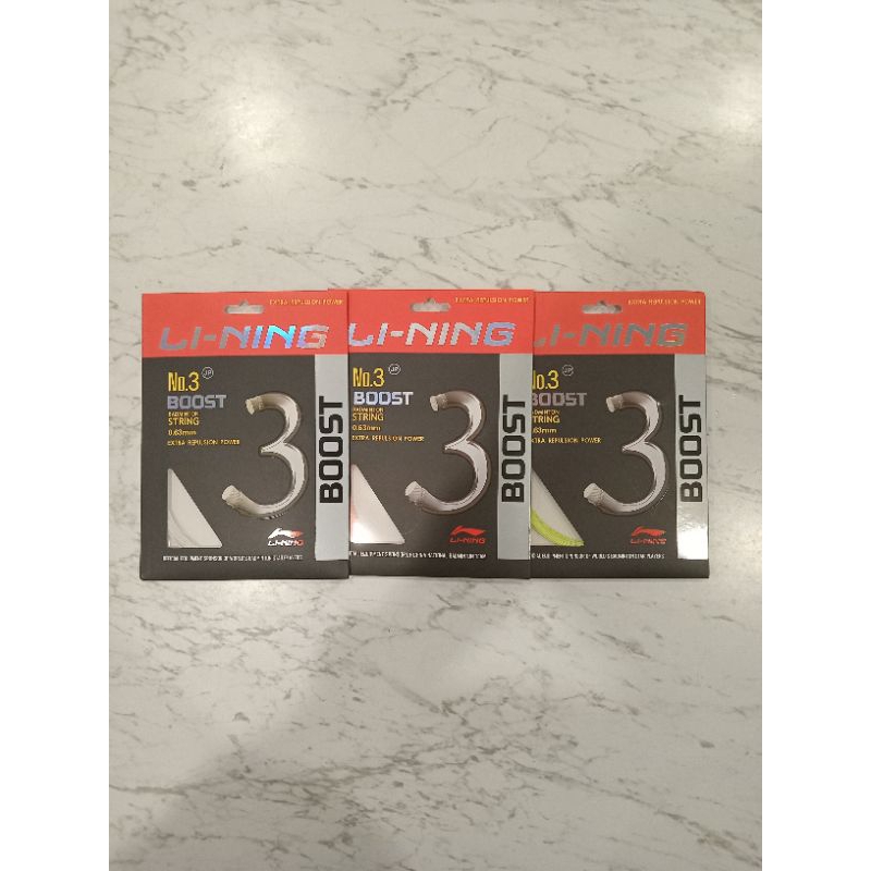 Jual SENAR LINING NO.3 BOOST ( ORIGINAL LINING 100% ) | Shopee Indonesia