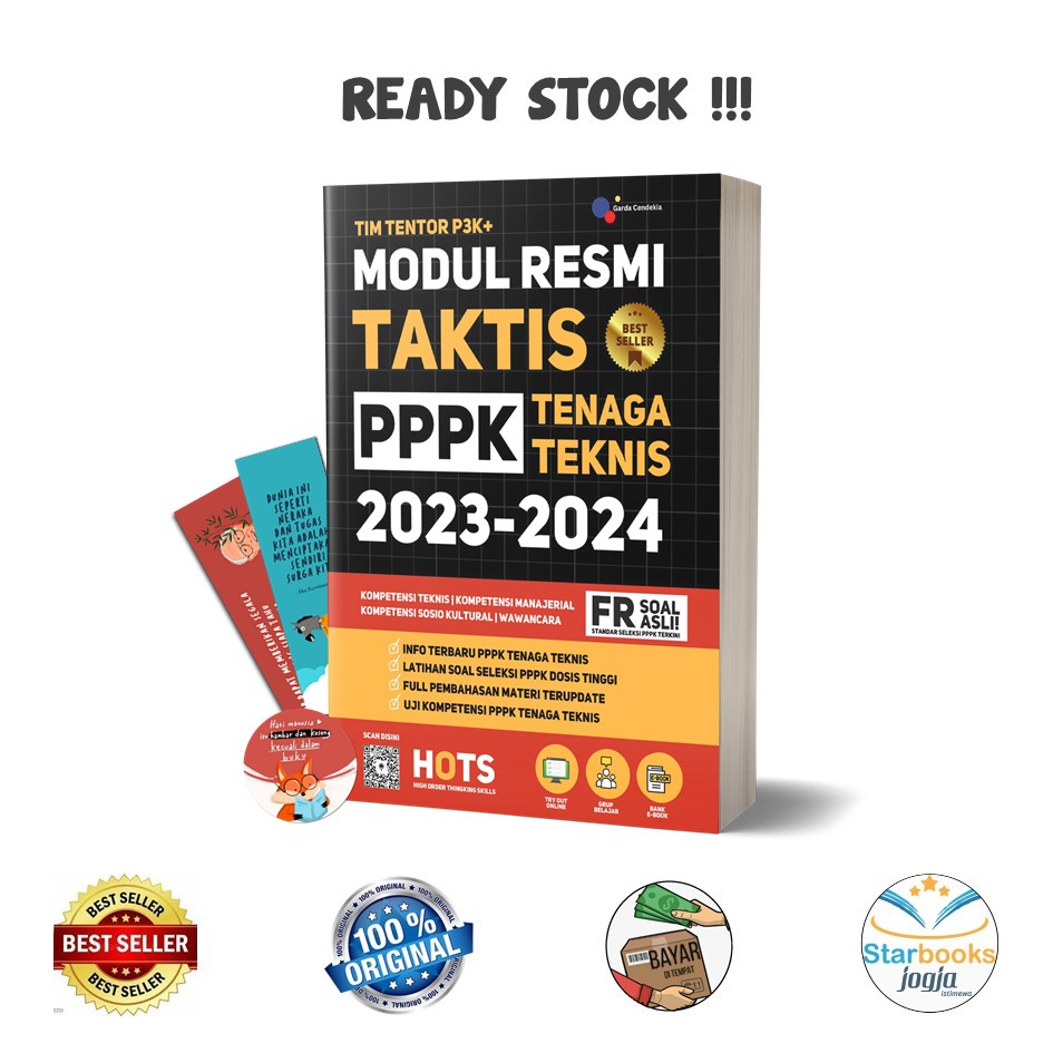 Jual Buku Modul Resmi Taktis PPPK Tenaga Teknis 2023-2024 - Buku Karir ...