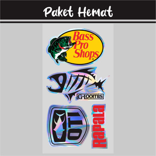 Jual Stiker Hologram Brand Pancing Logo Mancing Premium Tackle Box Kotak  Lure Gambar Ikan Harga Grosir
