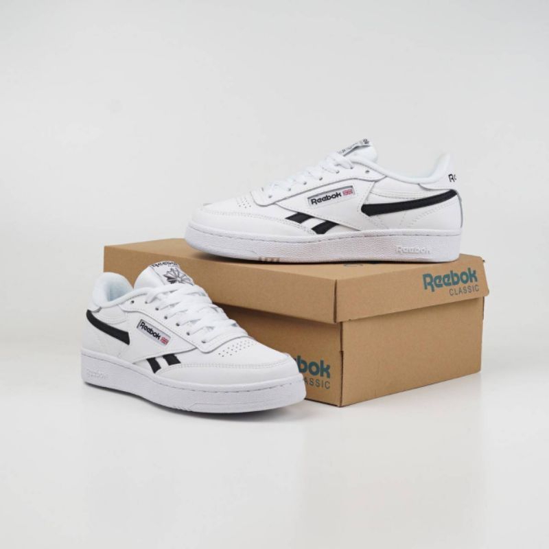 Jual Sepatu Reebok Classics Club C85 Revenge Trainers White Putih ...