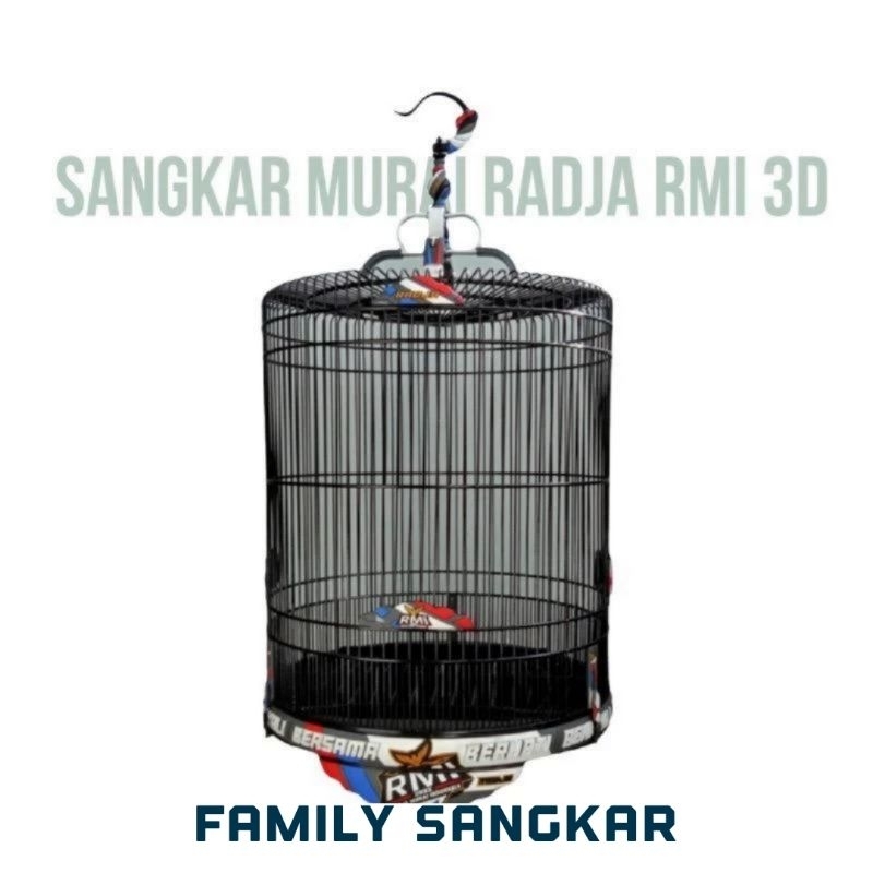 Jual SANGKAR KANDANG MURAI RADJA RMI 3D CARBON - FAMILY SANGKAR ...